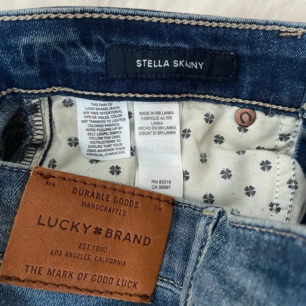 Lucky Brand Stella Skinny Leg Jeans Size 2/26